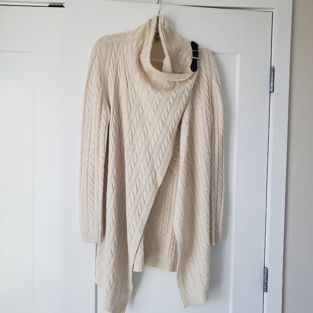 100% Cashmere Wrap Sweater